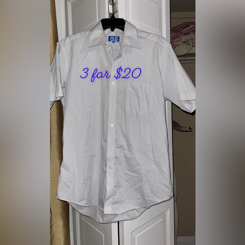 Maison Blanche (New Orleans) vintage men’s grey button down L 3itemsfor$20